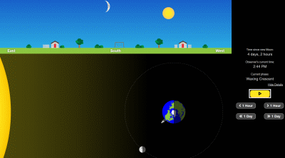 Lunar Phases Simulator 2